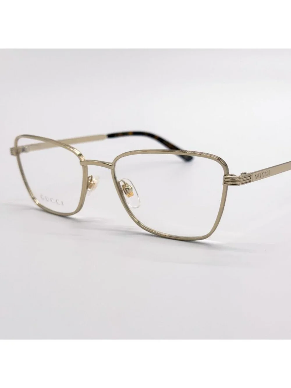NEW GUCCI EYEGLASSES GG1880O 002 GOLD WOMEN GUCCI EYEWEAR